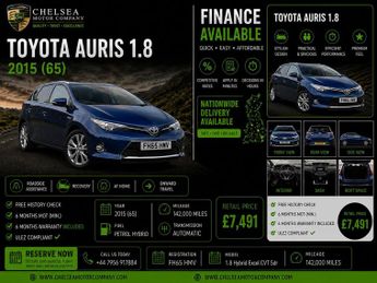 Toyota Auris 1.8 VVT-h Excel Touring Sports CVT Euro 6 (s/s) 5dr