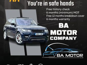 Land Rover Range Rover Sport 3.0h SDV6 Autobiography Dynamic Auto 4WD Euro 6 (s/s) 5dr