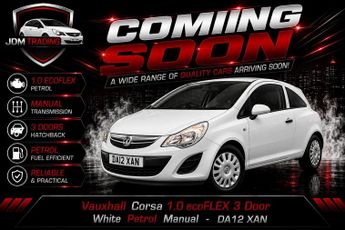 Vauxhall Corsa 1.0 ecoFLEX 12V S Euro 5 3dr