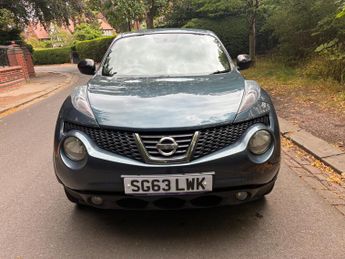 Nissan Juke 1.6 n-tec Euro 5 5dr (17in Alloy)