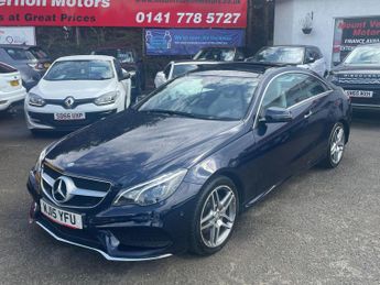 Mercedes-Benz E Class 2.1 E220d BlueTEC AMG Line Coupe 2dr Diesel G-Tronic+ Euro 6 (s/