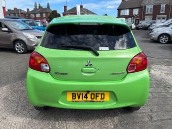Mitsubishi Mirage Lime