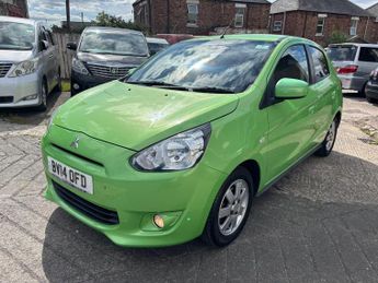Mitsubishi Mirage Lime