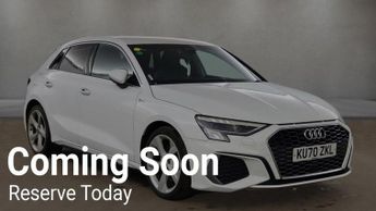 Audi A3 1.0 TFSI 30 S line Sportback Euro 6 (s/s) 5dr