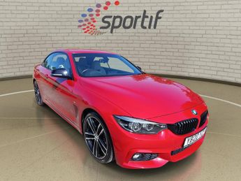 BMW 4 Series 2.0 420d M Sport Convertible 2dr Diesel Auto Euro 6 (s/s) (190 p