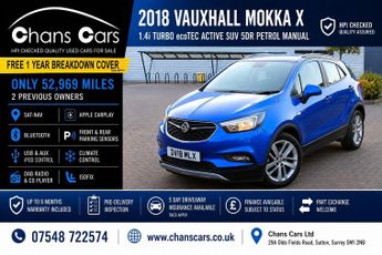 Vauxhall Mokka X 1.4i Turbo ecoTEC Active Euro 6 (s/s) 5dr