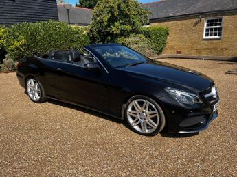 Mercedes E Class 2.1 E220 BlueTEC AMG Line (Premium) Cabriolet 2dr Diesel G-Troni