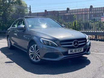 Mercedes C Class 2.0 C350e 6.4kWh Sport (Premium Plus) G-Tronic+ Euro 6 (s/s) 4dr