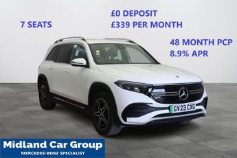 Mercedes-Benz EQB EQB 300 66.5kWh AMG Line Auto 4MATIC 5dr