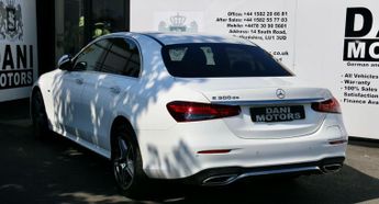 Mercedes-Benz E Class 2.0 E300de 13.5kWh AMG Line (Premium) G-Tronic+ Euro 6 (s/s) 4dr
