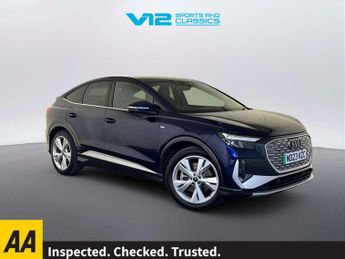 Audi Q4 e-tron 40 S line Sportback 5dr Electric Auto 82kWh (204 ps)