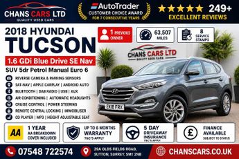 Hyundai Tucson 1.6 GDi Blue Drive SE Nav Euro 6 (s/s) 5dr