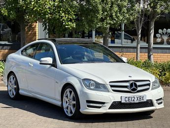 Mercedes C Class 1.8 C180 BlueEfficiency AMG Sport Edition 125 Euro 5 (s/s) 2dr