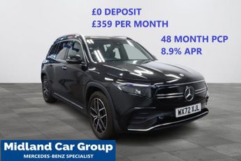 Mercedes EQB EQB 300 66.5kWh AMG Line (Premium) Auto 4MATIC 5dr