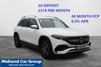 Mercedes EQB EQB 300 66.5kWh AMG Line Auto 4MATIC 5dr