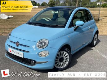 Fiat 500 1.2 Lounge Euro 6 (s/s) 3dr