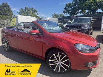 Volkswagen Golf TDi 2.0 TDI BlueMotion Tech GT Cabriolet DSG Euro 5 (s/s) 2dr