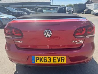 Volkswagen Golf 2.0 TDI BlueMotion Tech GT Cabriolet DSG Euro 5 (s/s) 2dr