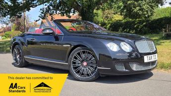 Bentley Continental 6.0 W12 GTC Speed Convertible 2dr Petrol Auto 4WD Euro 4 (610 ps