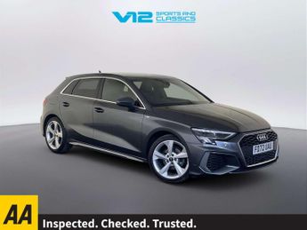 Audi A3 1.5 TFSI 35 S line Sportback 5dr Petrol Manual Euro 6 (s/s) (150