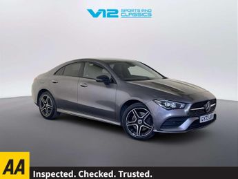 Mercedes-Benz CLA 1.3 CLA250e 15.6kWh AMG Line (Premium) Coupe 4dr Petrol Plug-in 