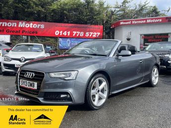 Audi A5 Cabriolet 2.0 TDI S line Euro 5 (s/s) 2dr