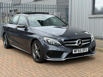 Mercedes-Benz C Class 1.6 C200d AMG Line (Premium) G-Tronic+ Euro 6 (s/s) 4dr