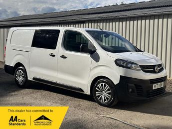 Vauxhall Vivaro 2.0 Turbo D 3100 Dynamic Crew Van L2 H1 Euro 6 (s/s) 5dr