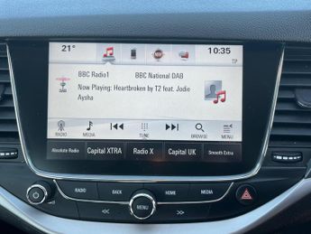 Vauxhall Astra 1.0i Turbo ecoTEC Tech Line Nav Euro 6 (s/s) 5dr