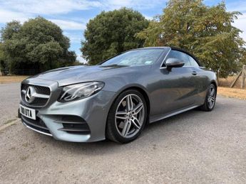 Mercedes-Benz E Class 2.0 E220d AMG Line (Premium) Cabriolet G-Tronic+ Euro 6 (s/s) 2d