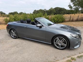 Mercedes-Benz E Class 2.0 E220d AMG Line (Premium) Cabriolet G-Tronic+ Euro 6 (s/s) 2d