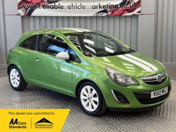 Vauxhall Corsa 1.2i ecoFLEX 16V SXi Euro 5 (s/s) 3dr (A/C)
