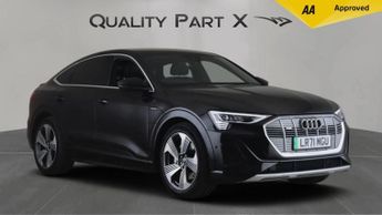Audi E-Tron 55 S line Sportback Auto quattro 5dr 95kWh (11kW Charger)