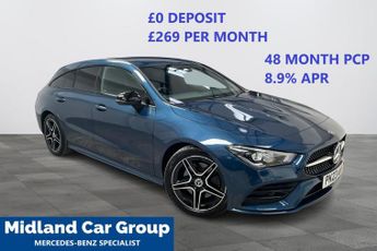 Mercedes CLA 1.3 CLA200 AMG Line (Executive) Shooting Brake 7G-DCT Euro 6 (s/