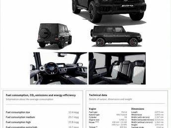 Mercedes G Class 4.0 G63 V8 BiTurbo MHEV AMG Magno Edition SpdS+9GT 4WD Euro 6 (s