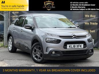 Citroen C4 Cactus 1.2 PureTech Feel Hatchback 5dr Petrol Manual Euro 6 (s/s) (110 