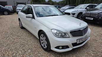 Mercedes C Class 1.8 C180 BlueEfficiency SE G-Tronic+ Euro 5 (s/s) 4dr