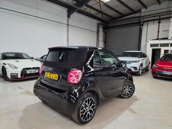 Smart fortwo 17.6kWh Prime Exclusive Cabriolet Auto 2dr (22kW Charger)