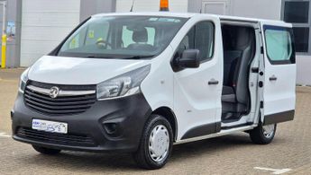 Vauxhall Vivaro 1.6 CDTi 2900 Crew Van L1 H1 Euro 5 5dr (6 Seat)