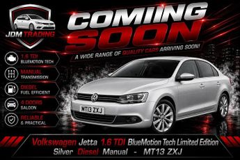Volkswagen Jetta 1.6 TDI BlueMotion Tech Limited Edition Euro 5 (s/s) 4dr