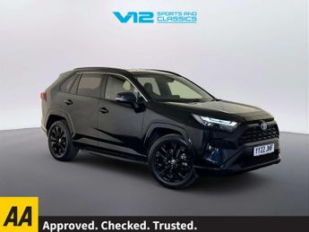 Toyota RAV4 2.5 VVT-h Black Edition SUV 5dr Petrol Hybrid CVT Euro 6 (s/s) (