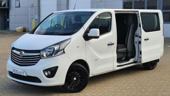 Vauxhall Vivaro 1.6 CDTi 2900 BiTurbo Sportive Crew Van L2 H1 Euro 6 (s/s) 5dr (