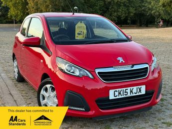 Peugeot 108 1.0 VTi Active Hatchback 3dr Petrol Manual Euro 5 Euro 5 (68 ps)