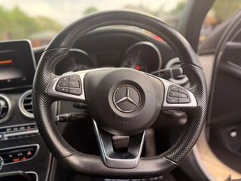 Mercedes-Benz C Class 2.1 C220 BlueTEC AMG Line G-Tronic+ Euro 6 (s/s) 4dr