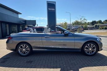 Mercedes-Benz C Class 2.0 C200 Sport Cabriolet 2dr Petrol G-Tronic+ Euro 6 (s/s) (184 