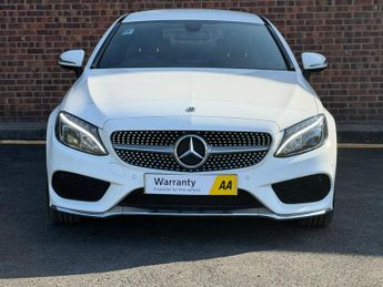 Mercedes-Benz C Class 2.0 C200 AMG Line G-Tronic+ Euro 6 (s/s) 2dr