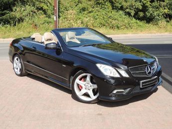 Mercedes E Class 1.8 E250 CGI BlueEfficiency Sport Cabriolet Tiptronic Euro 5 2dr