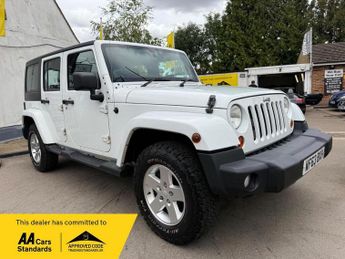 Jeep Wrangler 2.8 CRD Sahara Auto 4WD Euro 5 4dr