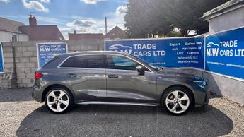 Audi A3 1.4 TFSIe 40 S line Sportback S Tronic Euro 6 (s/s) 5dr 13kWh