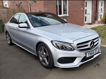 Mercedes C Class 2.1 C250d AMG Line (Premium Plus) 7G-Tronic+ Euro 6 (s/s) 4dr
